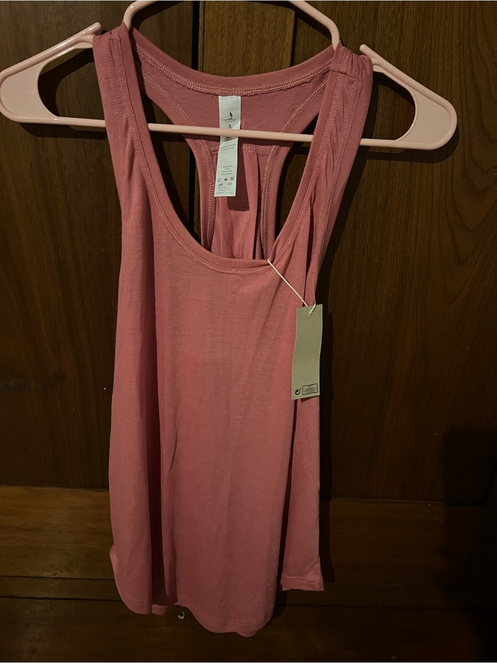 Women's Dusty Rose Racerback Tank Top